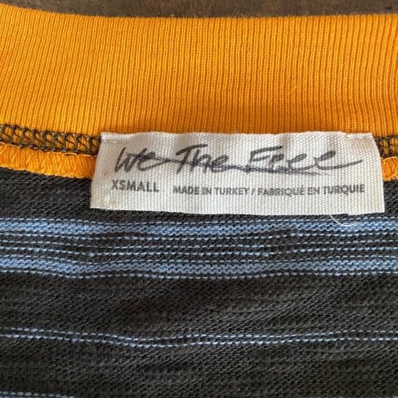 NWOT Free People Have At It Striped Tee - Picture 4 of 11